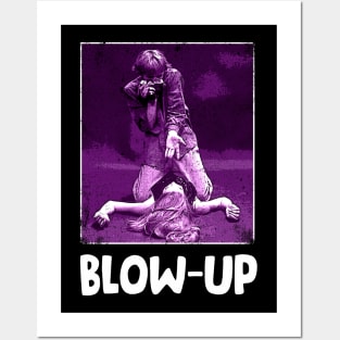 BlowUp Reverie Retro Tee Channeling the Artistic Vibe and Cultural Zeitgeist of the Influential Film Posters and Art